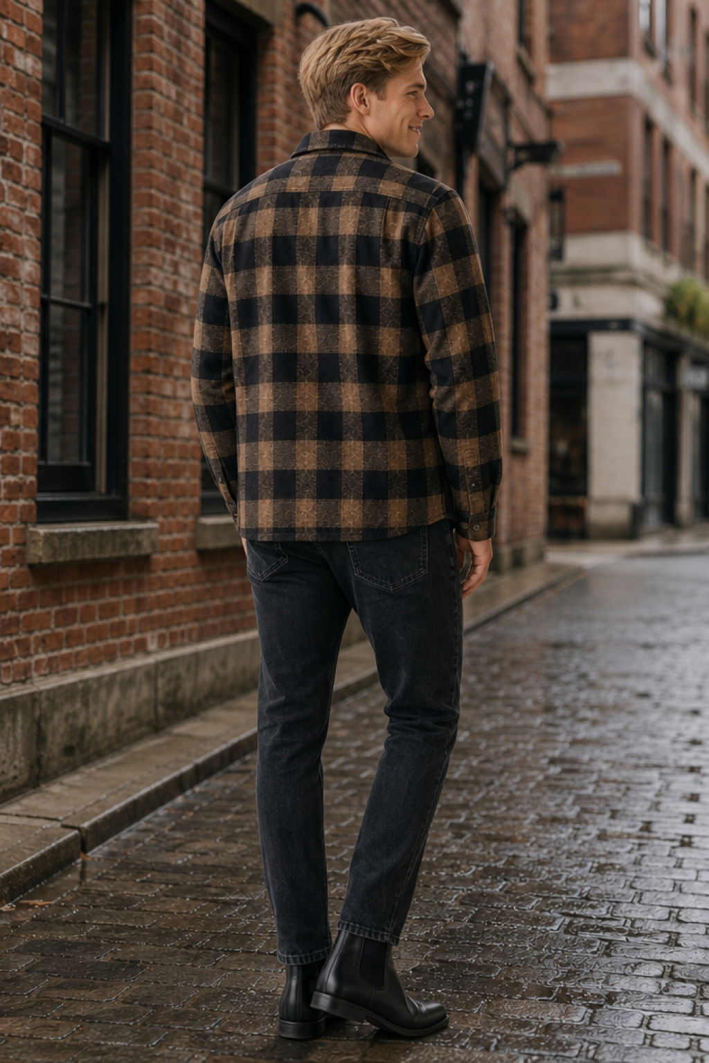 Bounces 55 tailored jacket back or construction